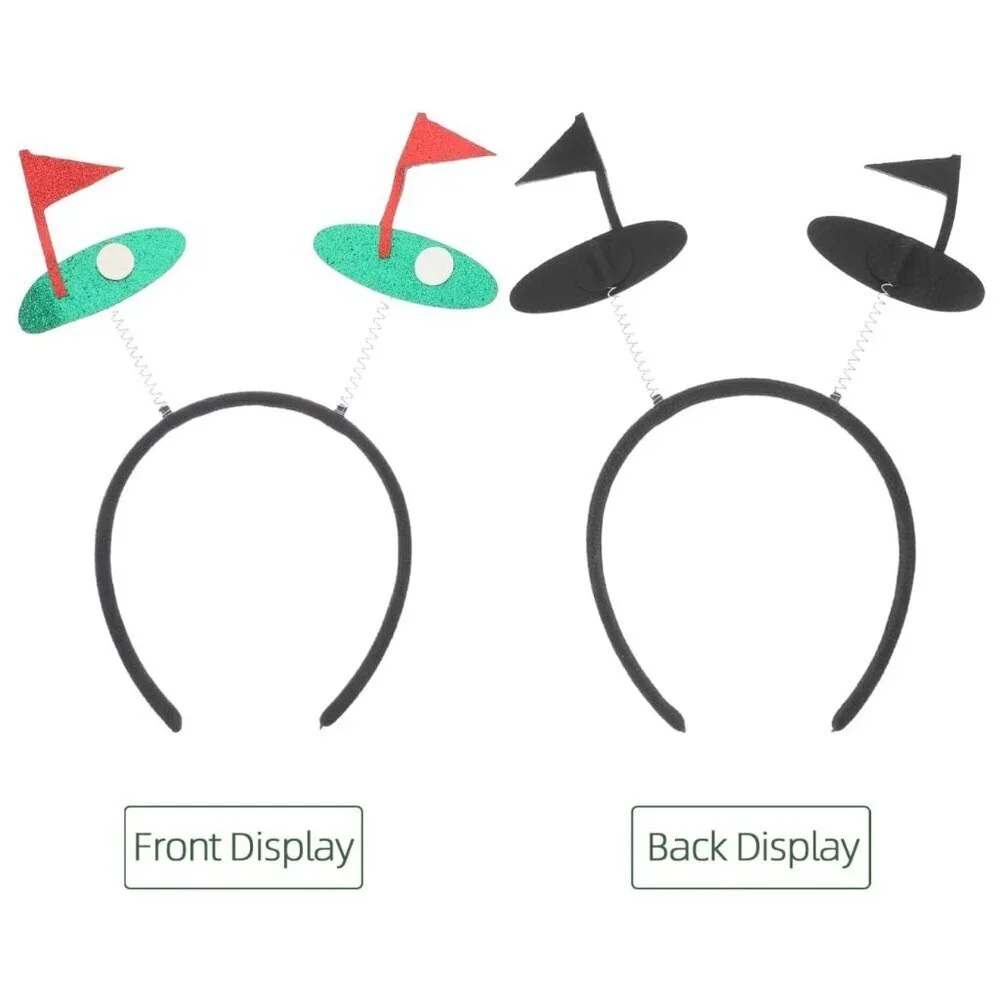 Golf Ball Headband Women Sports Party Accessory One Size Light Comfort